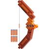 Nerf Hasbro Nerf Minecraft, Blaster Arco Giocattolo, Per Bambini e Bambine da 8 Anni in Su, Include 8 Dardi N1 Nerf Series, Rosso