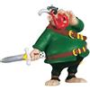Plastoy Asterix Figurine Pirata Barba Rossa - PVC - 6 cm