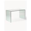Kare Design Scrivania in vetro Club - Trasparente