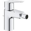 GROHE 32560002 Quickfix Start, Miscelatore Monocomando per Bidet Taglia S, Scarico a Saltarello, Cromo