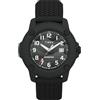 Timex Expedition Timber TW4B34800 - Orologio al quarzo da uomo, 42 mm, cinturino in silicone nero con quadrante nero e cassa nera