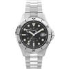 Timex TW2Y15300 Trend, Orologio da uomo automatico da 41 mm, con cinturino a bracciale in acciaio inox, quadrante nero e cassa in acciaio inox