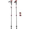 Rock Experience REUH00423-0208 CARBON POLE 2.0 UNISEX Bastoncini da trekking CAVIAR U