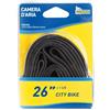 On Bike Camera d'Aria Bici 26 Pollici con Valvola Americana Nera - Alta Resistenza, Tenuta Affidabile, Compatibile MTB e City Bike, Facile Montaggio e Manutenzione