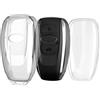 kwmobile Custodia Chiave Auto Compatibile con Subaru Forester Impreza Cross BRZ Legacy B4 XV Cover - Guscio Telecomando Macchina - TPU Morbido - Case Trasparente - trasparente