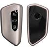 kwmobile Custodia Compatibile con VW Golf 8 con 3 tasti - Cover Chiavi Auto Protezione Copri Telecomando - Copertina Chiave - Copertura Gommata Silicone TPU