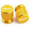 wweiwei Coperchio del nucleo della valvola ermetico Per T-MAX TMAX 560 T Max T-Max560 TMAX560 2020 Tappo Copri Valvola Pneumatico CNC Per Moto Accessori(YELLOW)