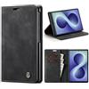 Cracedily Cover per Samsung Galaxy Z Fold 8 Case, Custodia Cover Pelle Premium Portafoglio con Porta Carte Magnetica Supporto Protezione Flip Case Custodia per Samsung Z Fold 8, Nero