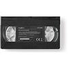 NEDIS Nastro di Pulizia VHS + Detergente (20 Ml) per Testina VHS
