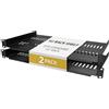 StarTech 2 Ripiani Rack 1U Ventilati 19, 20kg, 25cm (CABSHELFV1U-2PK)