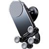 Housoutil Supporto Per Telefono Estensibile Facile Da Installare 3 Pezzi Per Parabrezza Auto Rotazione A 360°
