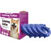 Generico Calma Cane Gatto, 4 Pezzi Collare Calmante Per Cani, Calmanti Collari Per Cani, Collare Cane Taglia Piccola, Antistress Feromoni Per Gatti, Taglia Media