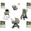 Inglesina System Quattro Electa HANGAR BEIGE Seggiolino Auto Recline Evo + Borsa