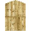 vidaXL Cancello da Giardino in Legno di Pino Impregnato 100x150 cm