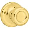 Kwikset 92001-519 - Pomello per porta di ingresso e armadio, in ottone lucido