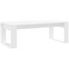 vidaXL Tavolino da Salotto Bianco 102x50x35 cm in Legno Multistrato
