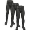 A2Z 4 Kids Collant scolastici per uniforme da ragazza, in cotone, confezione da 3, caldi, morbidi e resistenti, per una comoda abbigliamento scolastico, età 2-13 anni, Bamboo Collant Grigio, 13 anni