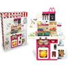 TEOREMA Cucina Grande Chef con Accessori Funzioni Reali Altezza 80cm Luci, Suoni e Vapore 63 Pz