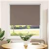 vidaXL Tenda a Rullo Oscurante 95x130 cm Larghezza Tessuto 90,7 cm