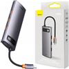 Baseus Hub 8W1 Baseus Starjoy Series, Usb-C Do Hdmi + 3 X Usb 3.1 + Usb-C Pd + Rj45 + Microsd/Sd