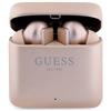 Guess Cuffie Bluetooth Guess Gutwssu20Alegptws + Docking Station Oro rosa/oro rosa Logo stampato