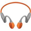 Qcy T25 Cuffie aperte senza fili (grigio/arancio)