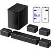 OEM Soundbar, 71 audio surround, subwoofer wireless, Poseidon D70, spina UE