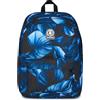 Invicta Zaino Monoscomparto Ollie Fantasy, Blu, Tasca Porta Borraccia, Tasca per PC 14", Zaino Scuola, Bambina e Ragazza