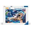 Ravensburger - Puzzle Drago di Notte e di Giorno per Adulti e Ragazzi, 5000 Pezz