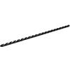 Genie 12371 10 mm Confezione da 25 pettini in plastica A4, adatti per tutti i raccoglitori, colore nero