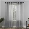 No. 918 Tenda a pannello, poliestere, grigio argento, 150 cm di larghezza x 241 cm di lunghezza (confezione da 1)