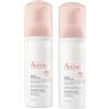 AVENE (Pierre Fabre It. SpA) Avene Mousse Detergente Viso Duo 2 x 150 ml per Pelle Sensibile e Grassa
