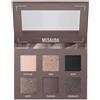 Mesauda Bare Harmony 2.0 202 Deep Smoky Palette Ombretti Opachi, Metallizzati e Luminosi 6 gr Polvere Compatta