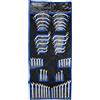 BGS 32500 | Assortimento chiavi a forchetta/anello | metriche e pollici | 50 pz.
