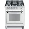 Lofra Cucina PBP76GVT/C Bianco Perla Rainbow 70x60 5 Fuochi PRONTA CONSEGNA