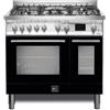 Lofra Cucine PNMD96MFTE/AE0 Nero Lucido Venezia 90x60 Doppio Forno PRONTA CONSEGNA