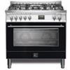 Lofra Cucina PNMG96WMFT/AE0 Nero Lucido Venezia 90x60 5 Fuochi PRONTA CONSEGNA