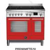 Lofra Cucina PRD96MFTE/5I Rosso Fuoco Venezia 90x60 Piano ad Induzione PRONTA CONSEGNA