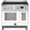 Lofra Cucina PBPD96MFTE/5I Bianco Venezia 90x60 Piano ad Induzione PRONTA CONSEGNA