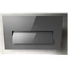 Elica Cappa a Parete Bloom PRF0164462 Vetro Grigio da 85cm