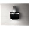 Elica Cappa a Parete Majestic PRF0117381A Vetro Nero e Acciaio Inox da 60cm