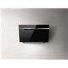 Elica Cappa a Parete Majestic PRF0116967A Vetro Nero e Acciaio Inox da 90cm
