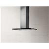 Elica Cappa ad Isola Galaxy Island Blix PRF0017852B Vetro Nero e Acciaio Inox da 90cm