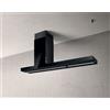 Elica Cappa ad Isola Haiku Island PRF0146287 Vetro Nero da 180cm