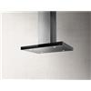 Elica Cappa ad Isola Joy Island Blix PRF0104628A Vetro Nero e Acciaio Inox da 90cm