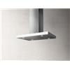 Elica Cappa ad Isola Joy Island Whix PRF0104629A Vetro Bianco e Acciaio Inox da 90cm