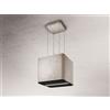 Elica Cappa ad Isola Pix Concrete PRF0146222 Cemento da 42cm