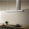 Elica Cappa ad Isola Moon PRF0079552A Acciaio Inox da 180cm