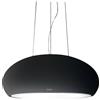 Elica Cappa ad Isola Seashell PRF0098393 Nero Opaco da 80cm