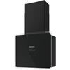 Faber Cappa a Parete Glam-Fit 55 330.0528.270 Vetro Nero da 55cm
